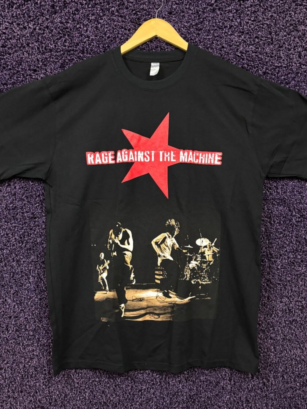 Rage Against the Machine The Video Cover Funk Rock T-Shirt L